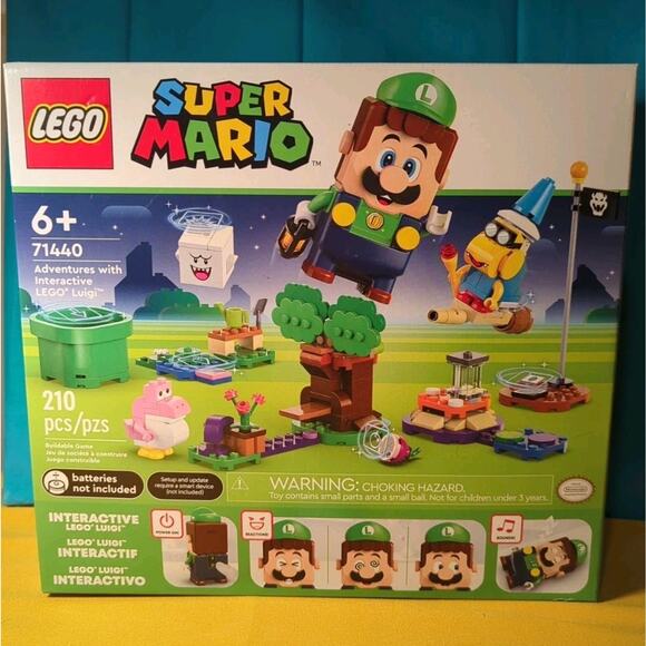 LEGO Super Mario Adventures with Interactive Luigi Building Toy 71440 - Picture 1 of 6